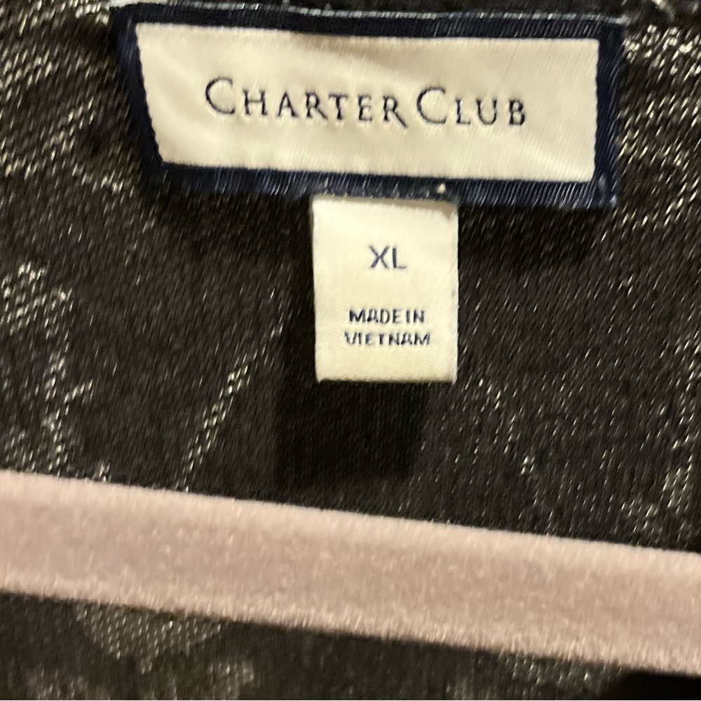 192. WOMENS CHARTER CLUB XL DETAIL SWEATER - Picture 3 of 6